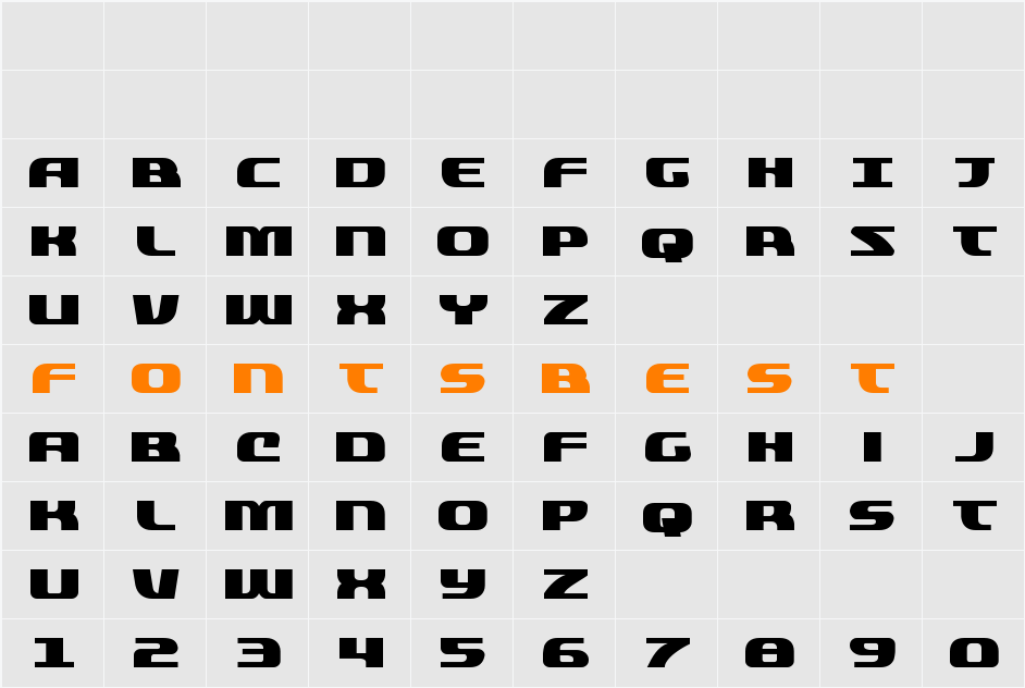 Quickening Character Map