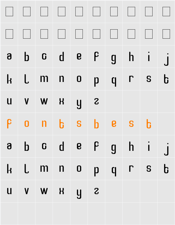 smart watch Character Map