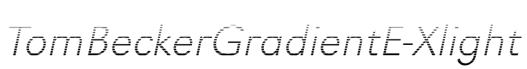 TomBeckerGradientE-Xlight