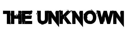 The Unknown Font Image