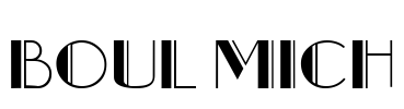 Boul Mich Font Image
