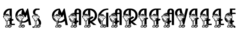 LMS Margaritaville Font Image