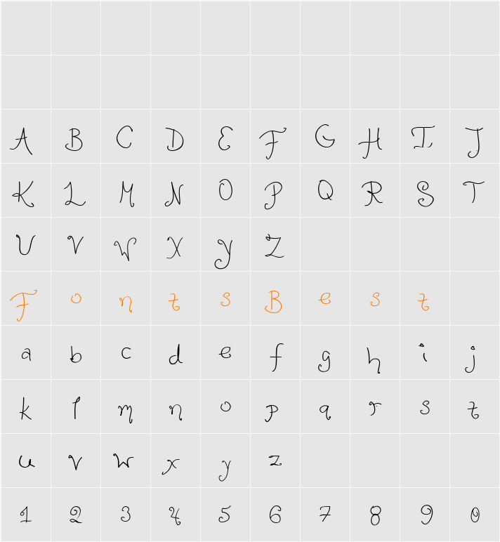 Lula Character Map