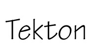 Tekton Font Image