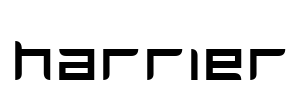 Harrier Font Image