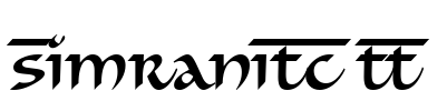 SimranITC TT Font Image