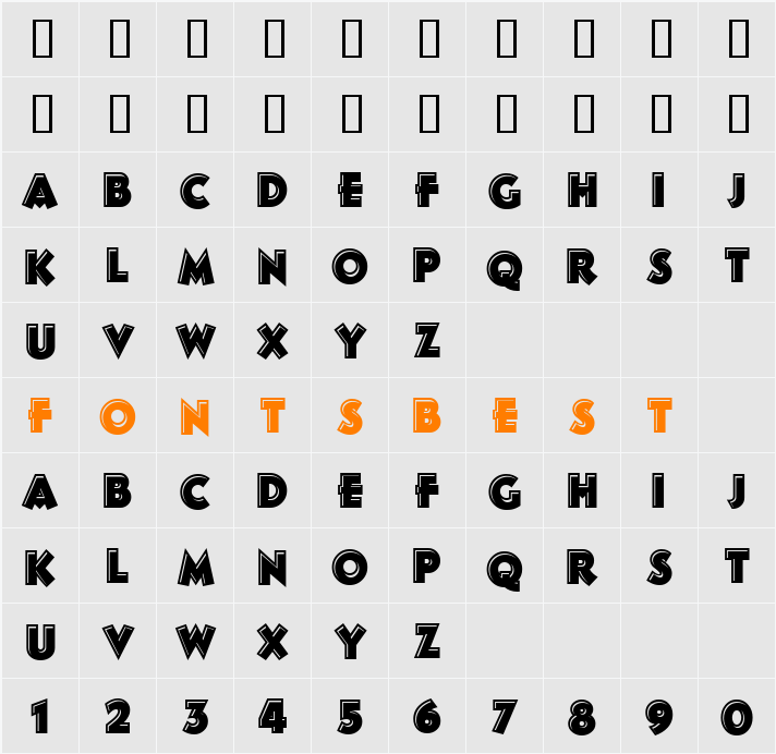 Frankens Stein Capital Character Map