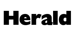 Herald Font Image