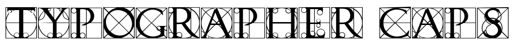 Typographer Caps Font Image
