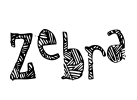 Zebra Font Image