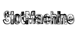 SlotMachine Font Image