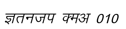Kruti Dev 010