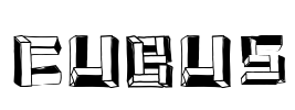 cubus Font Image
