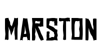 Marston Font Image