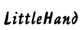LittleHand Font Image