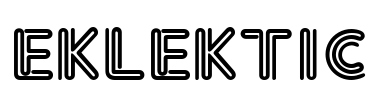 Eklektic Font Image