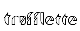 Trufflette Font Image