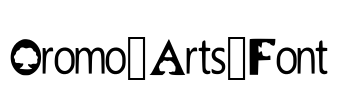 Oromo_Arts_Font Font Image
