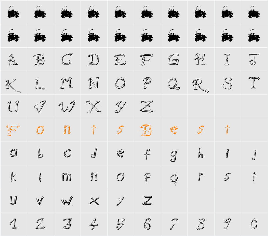 Raslani Destroyed Souls Character Map