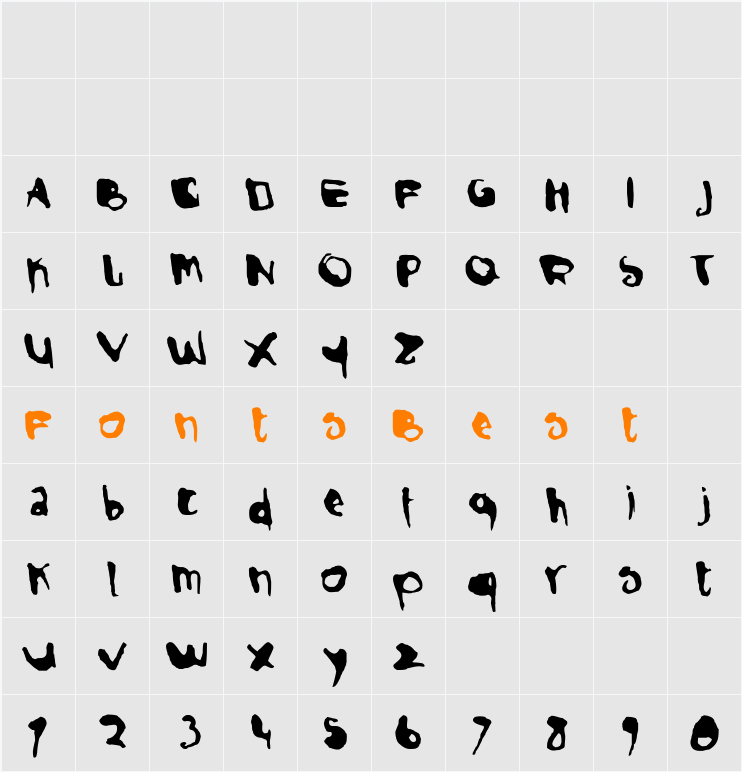 Ilse Normal Character Map