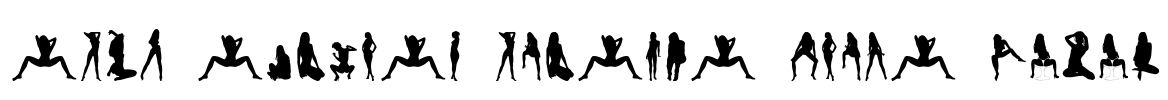 SEXY SPANISH ERASMUS GIRLS V.2.0 Font Image