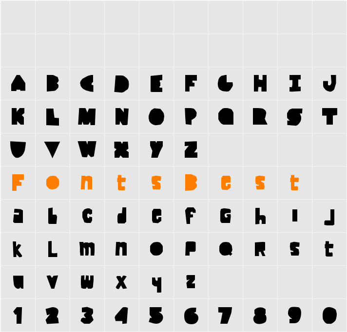 Lack-of-luck Character Map