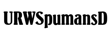 URWSpumansD Font Image