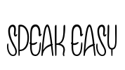 Speak Easy Font Image