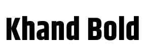 Khand Bold