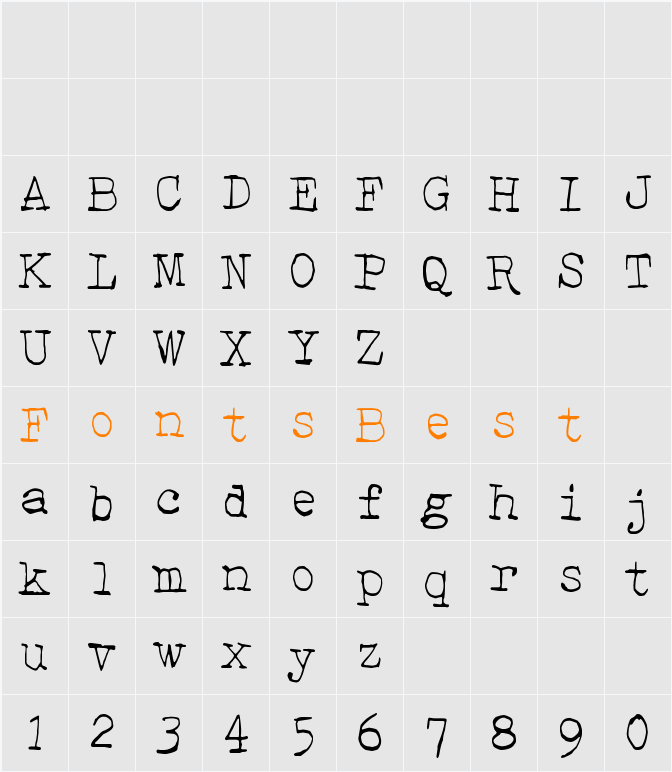 Hehku Character Map