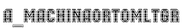 a_MachinaOrtoMltGr Font Image