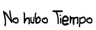 No hubo Tiempo