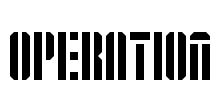 Operation Font Image