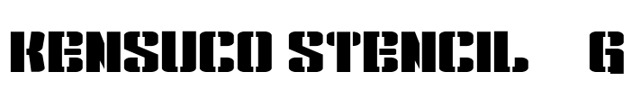 Kensuco Stencil__G