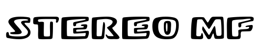 Stereo MF Font Image