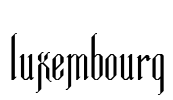 Luxembourg Font Image