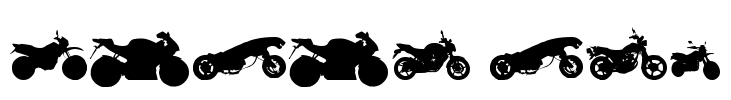 motos tfb Font Image