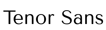 Tenor Sans