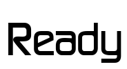 Ready Font Image