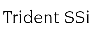 Trident SSi Font Image