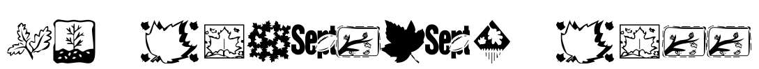 KR Fabulous Fall Font Image
