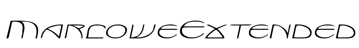 MarloweExtended Font Image