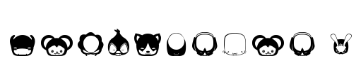 Pictoserie 7 Font Image