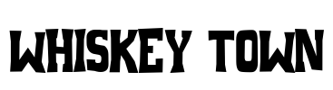 Whiskey Town Font Image