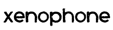 Xenophone Font Image