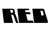 RED Font Image