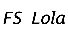 FS Lola Font Image