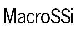 MacroSSi Font Image