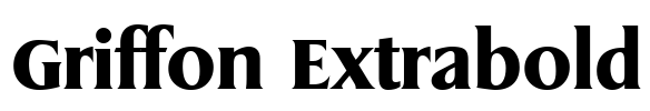 Griffon Extrabold