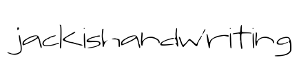 jackishandwriting